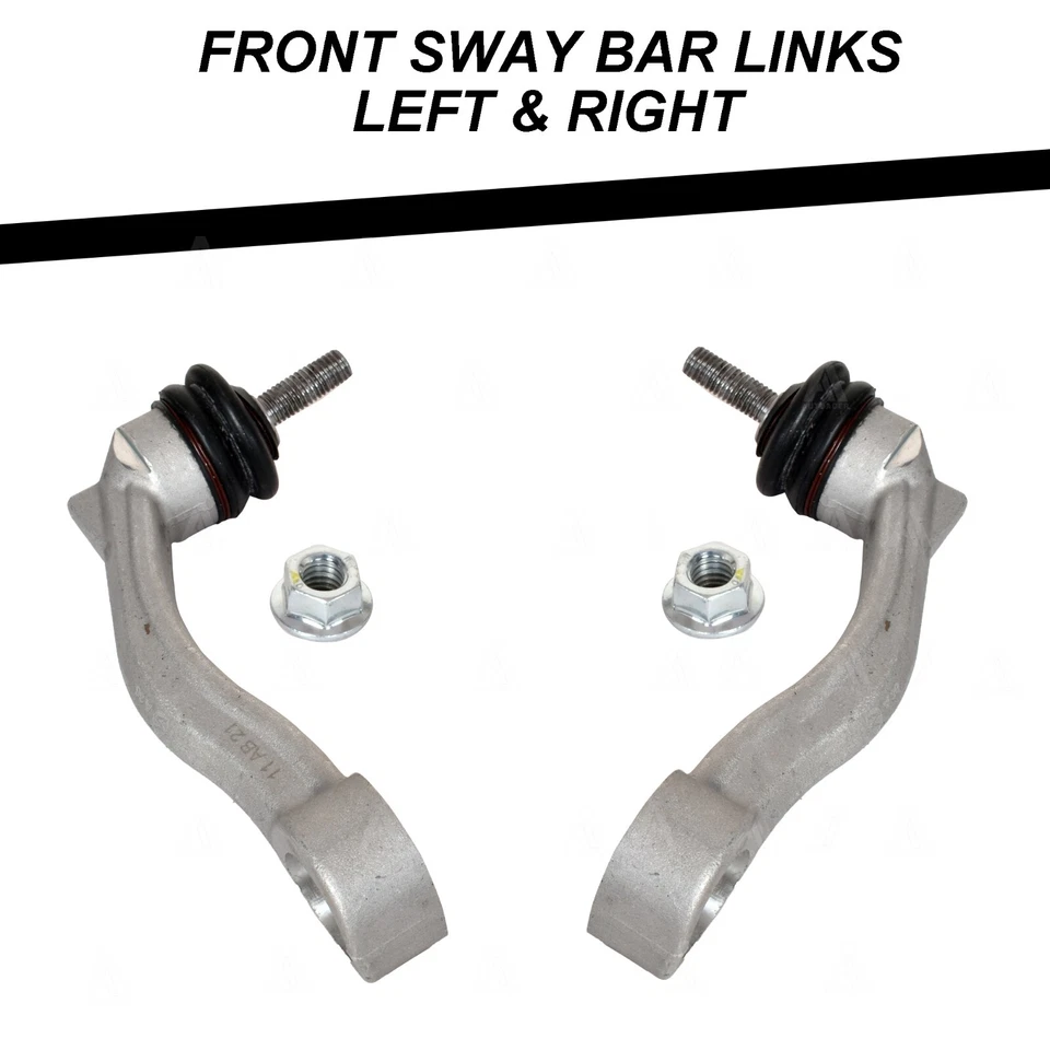 Front & Rear Sway Stabilizer Bar Link Kit 4pc for JAGUAR S-Type, XF, XJ8, XJ, XK - Image 2 of 4