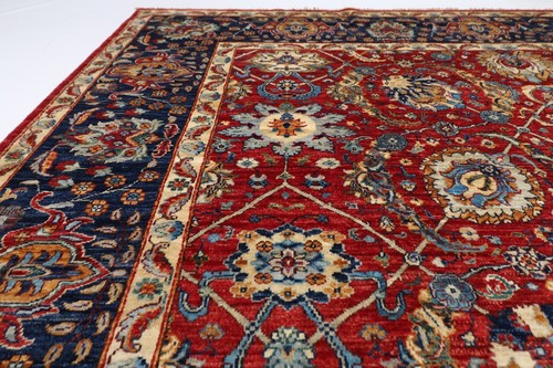 9x12 ft Red bidjar Area Rug Afghan Hand Knotted Serapi bedroom living room rug - Picture 5 of 12