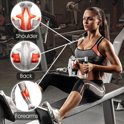 Non-Slip Grip Tricep Rope and Cable Attachments for Maximum Workout Comfort - Picture 6 of 9