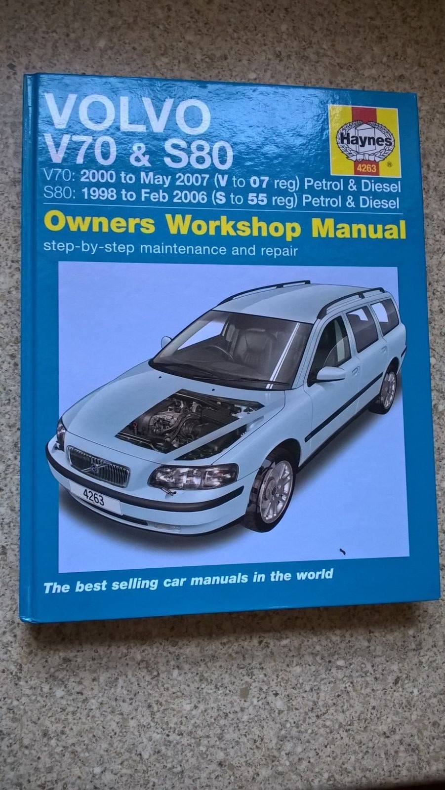 Volvo V70 2000 -2007 V-07 and S80 1998-2006 S-55 Haynes Workshop Manual |  eBay