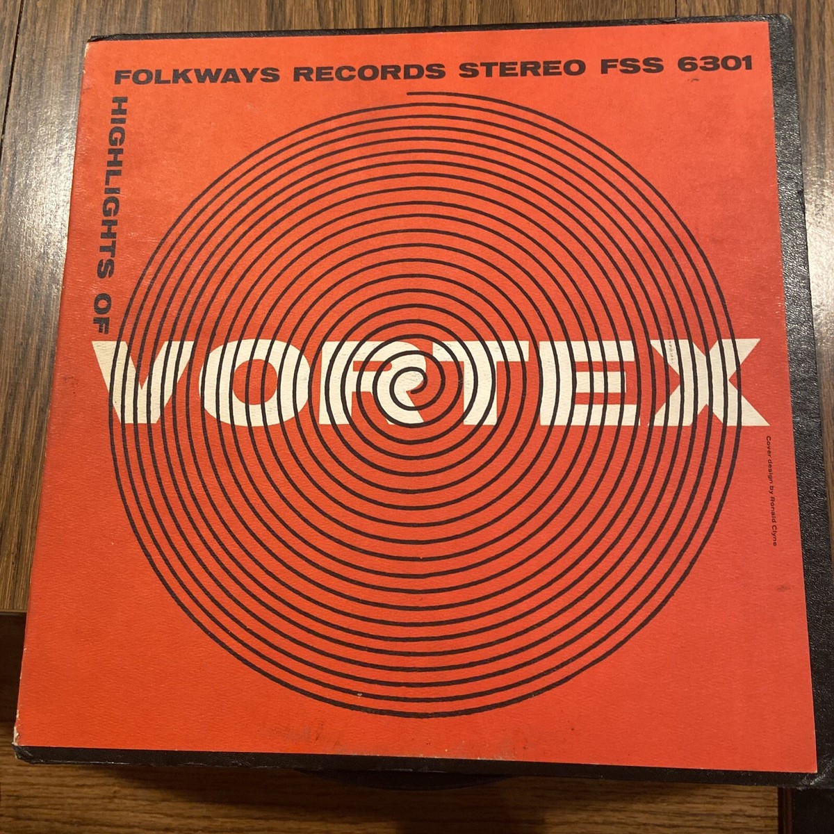 VORTEX Highlights of LP Folkways Records FSS 6301 double Label