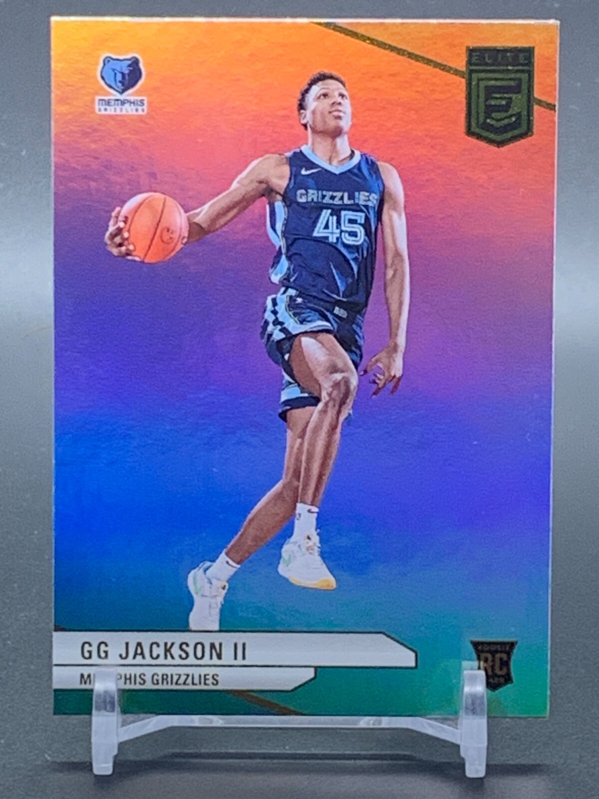 2023-24 Panini Donruss Elite #203 GG JACKSON II Memphis Grizzles RC