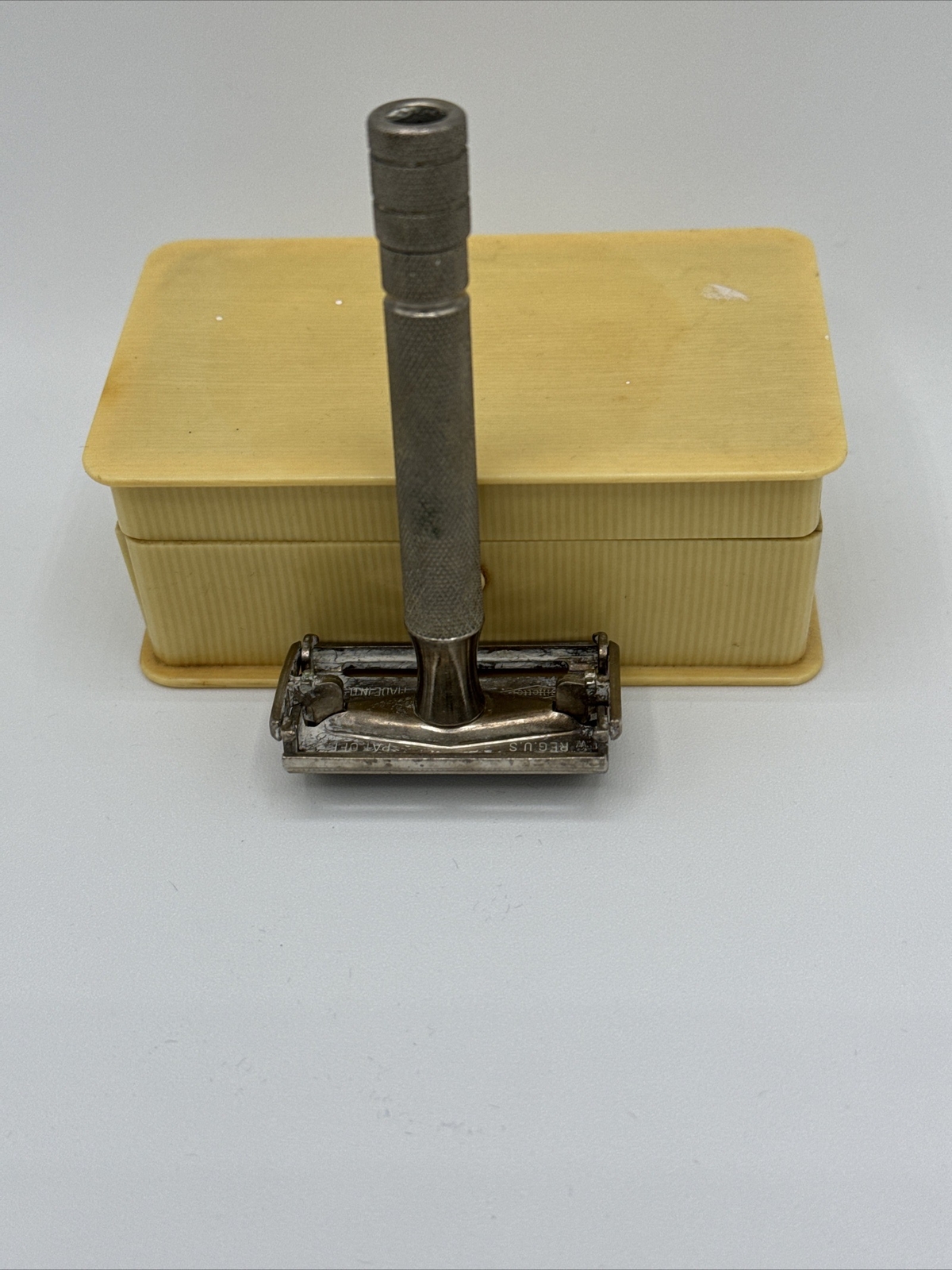 Vintage Gillette Safety Razor Stainless W/ Box And Blade Boxes eBay