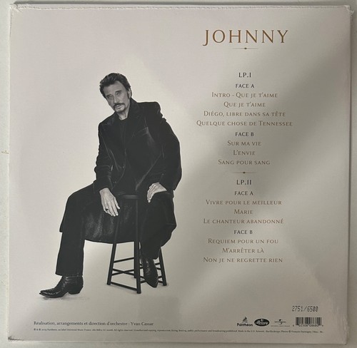 Johnny Hallyday - Johnny (2Vinyl) New Sealed - Imagen 2 de 2