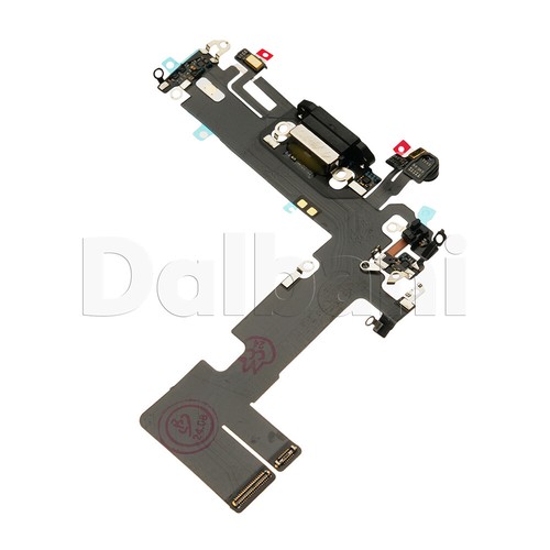 OEM Charging Port Charger Dock Mic Flex Cable For iPhone 13 Black - Picture 3 of 3