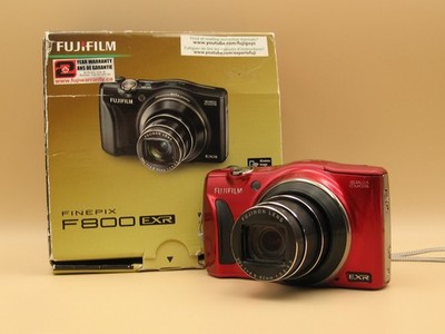 Fujifilm FinePix F800EXR Digital Compact Camera Red - Working well