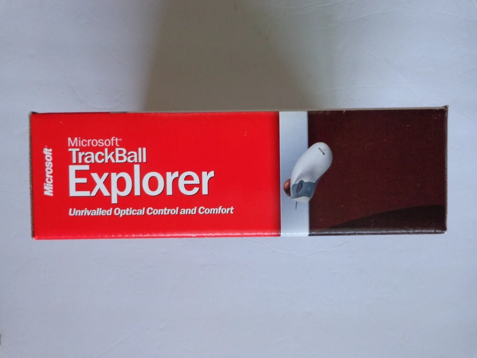 Microsoft Trackball Explorer Mouse D68-00007 - Image 3 of 4