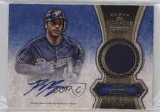 2012 Topps Five Star Auto Relics Gold 54/55 Ryan Braun #FSAR-RB Auto q3x