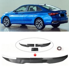 For Vw Jetta Mk6 Mk7 Carbon Fiber Style Rear Trunk Spoiler 4650in Boot Wing