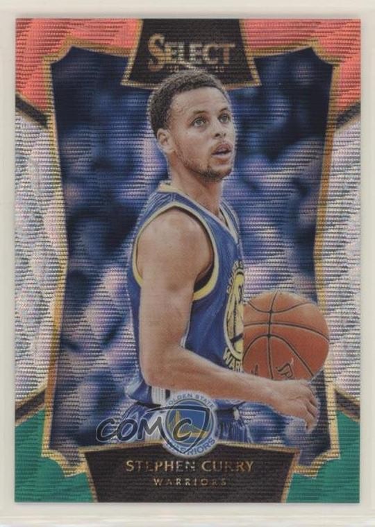 2015-16 Panini Select Concourse Tri-Color Prizm Stephen Curry #99 10un