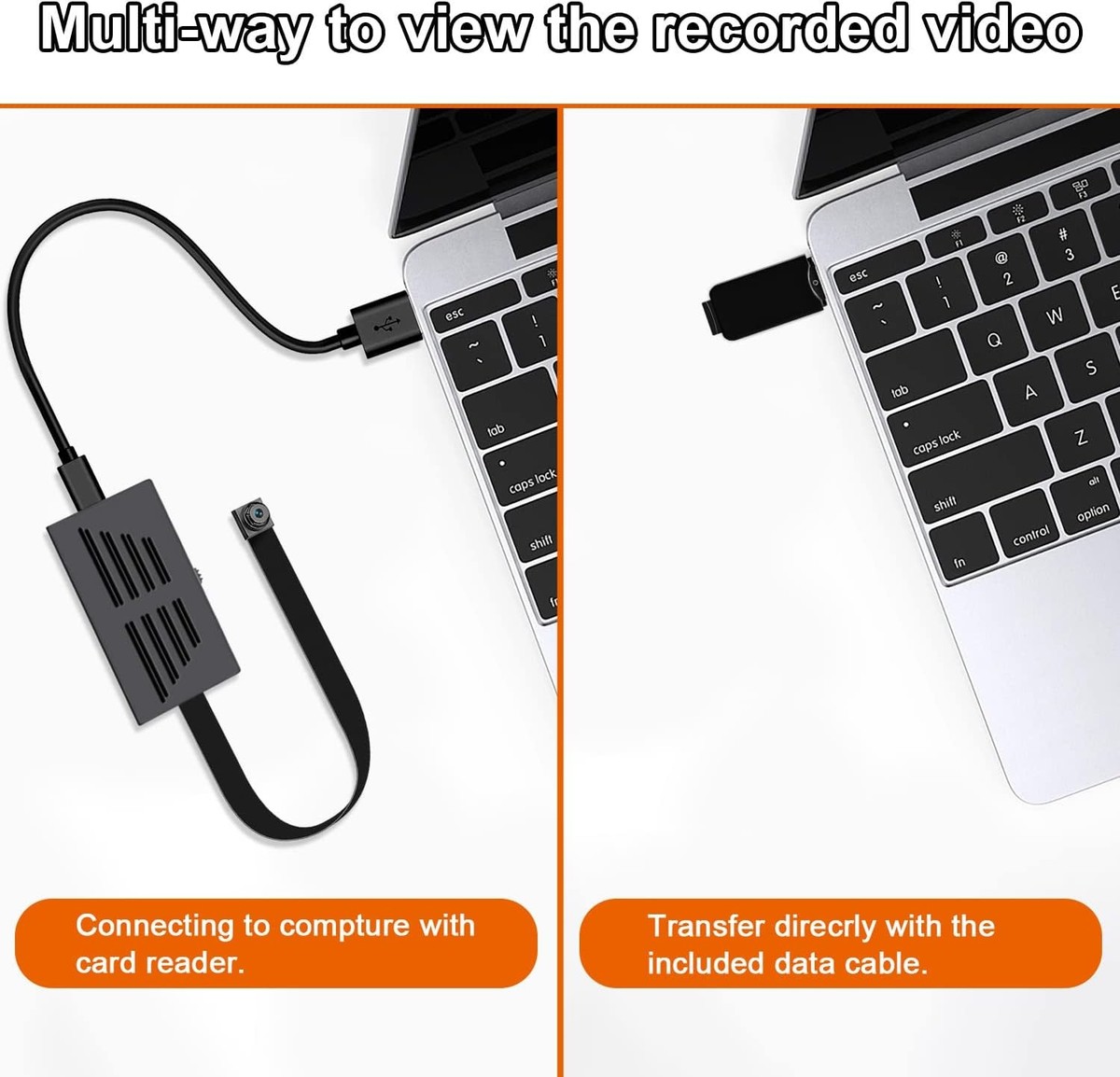 Voice Recorder Lenofocus Mini Body Camera 1080P Hidden Spy Cameras - Main Image