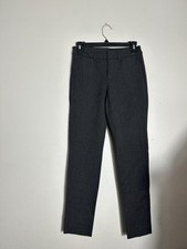 Old Navy Women's Pants High Rise Pixie Size 0 Gray Career Office Church