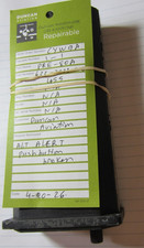 REPAIRABLE COLLINS PRE-80A P/N 622-2923-006 PRE SELECTOR ALERTER BAD PUSH BUTTON