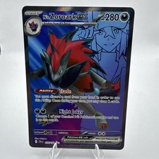 Carta Pokémon TCG N's Zoroark EX Holo Ultra Rara 175/159 SV09 Viaggio Insieme