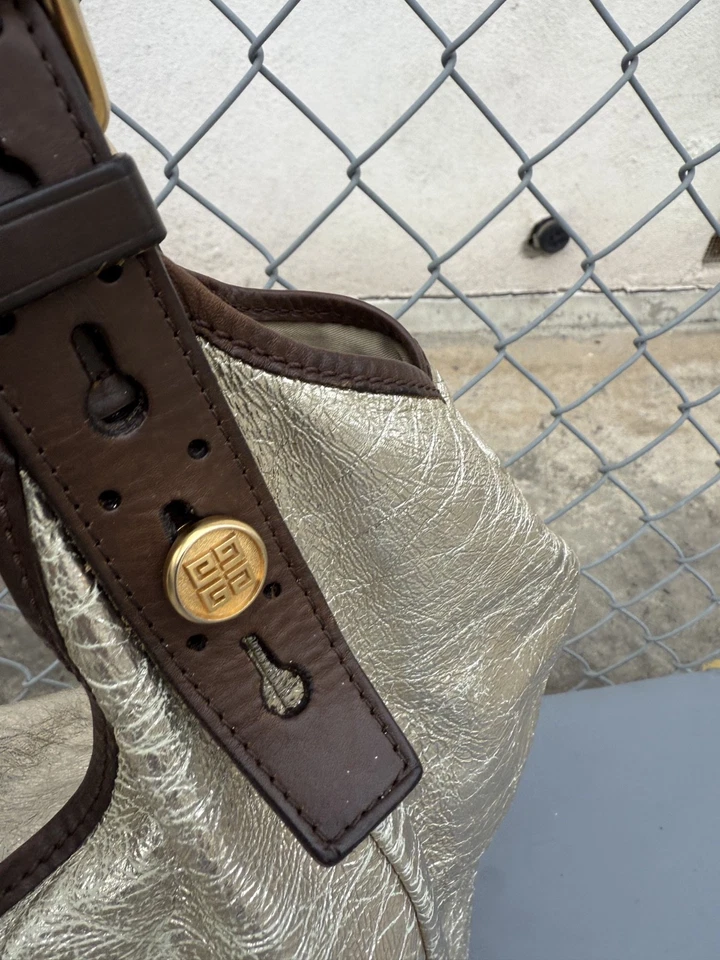 Bolso Givenchy Sacca - Bolsos de Hombro Dorados, Bolso de Mano HOBO Foto 4 de 4