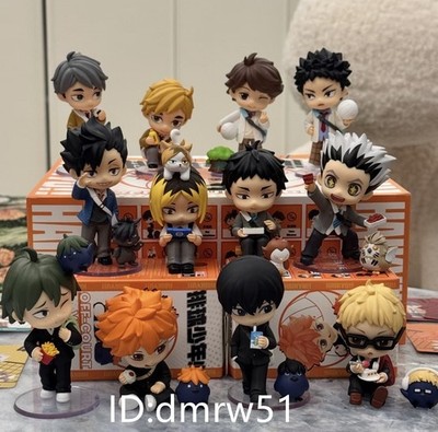 Authentic POP MART Haikyuu Off Court Vibes Confirmed Blind Box Figure Cute Toy