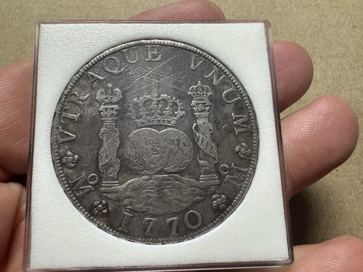 8 Reales 1770 Year Colonial Mexico Coins (Pre - 1821) for sale | eBay