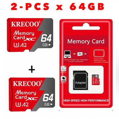 Micro SD TF Card Class 10 V30 A2 150MB/s High Speed 4K Video UHD Ultra 64GB Lot 