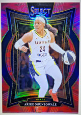 Arike Ogunbowale 2025-26 SELECT WNBA CONCOURSE PINK CAMO PRIZM /175 #4 Wings