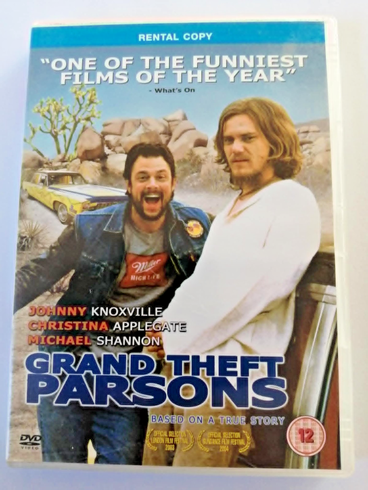 DVD Grand Theft Parsons. Movie. Film. Johnny Knoxville. Christina Applegate