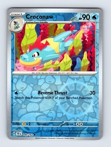 Croconaw 040/162 Temporal Forces Reverse Holo