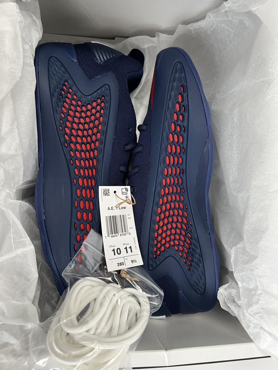 Anthony Edwards AE1 Low Indigo Red White USA Olympics JS1302