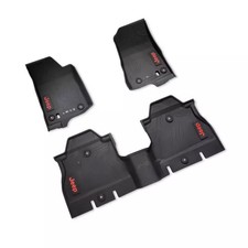 Genuine Oem Mopar Front And Rear Floor Mat Set For Jeep Wrangler 82216623ab