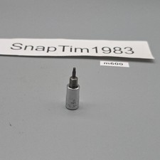 Snap-on Tools TTX8E 1/4" Drive T8 Torx Standard Bit Socket USA 