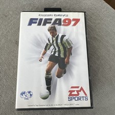 ebay® Auktion 188603507293 | FIFA 97 SEGA MEGA DRIVE SPIEL KOMPLETT VERPACKT UND KOMPLETT - SEHR GUTER ZUSTAND - PAL Thumbnail of ebay® auction 188603507293 | FIFA 97 SEGA MEGA DRIVE SPIEL KOMPLETT VERPACKT UND KOMPLETT - SEHR GUTER ZUSTAND - PAL