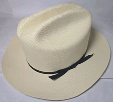 Stetson - Straw Hat Open Road 6x XXXXXX  Sz. 6 7/8 - Cowboy Hat Authentic OEM