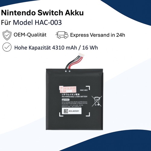 Akku Nintendo Switch Akku