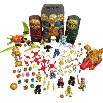 Treasure X Konvolut Lost Lands Skull Island Temple Mega Tower Spielset Figur Dino