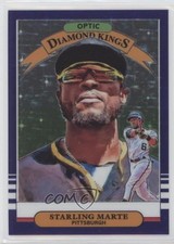2019 Donruss Optic Diamond Kings Purple Stars Prizm 4/125 Starling Marte #24 2a9