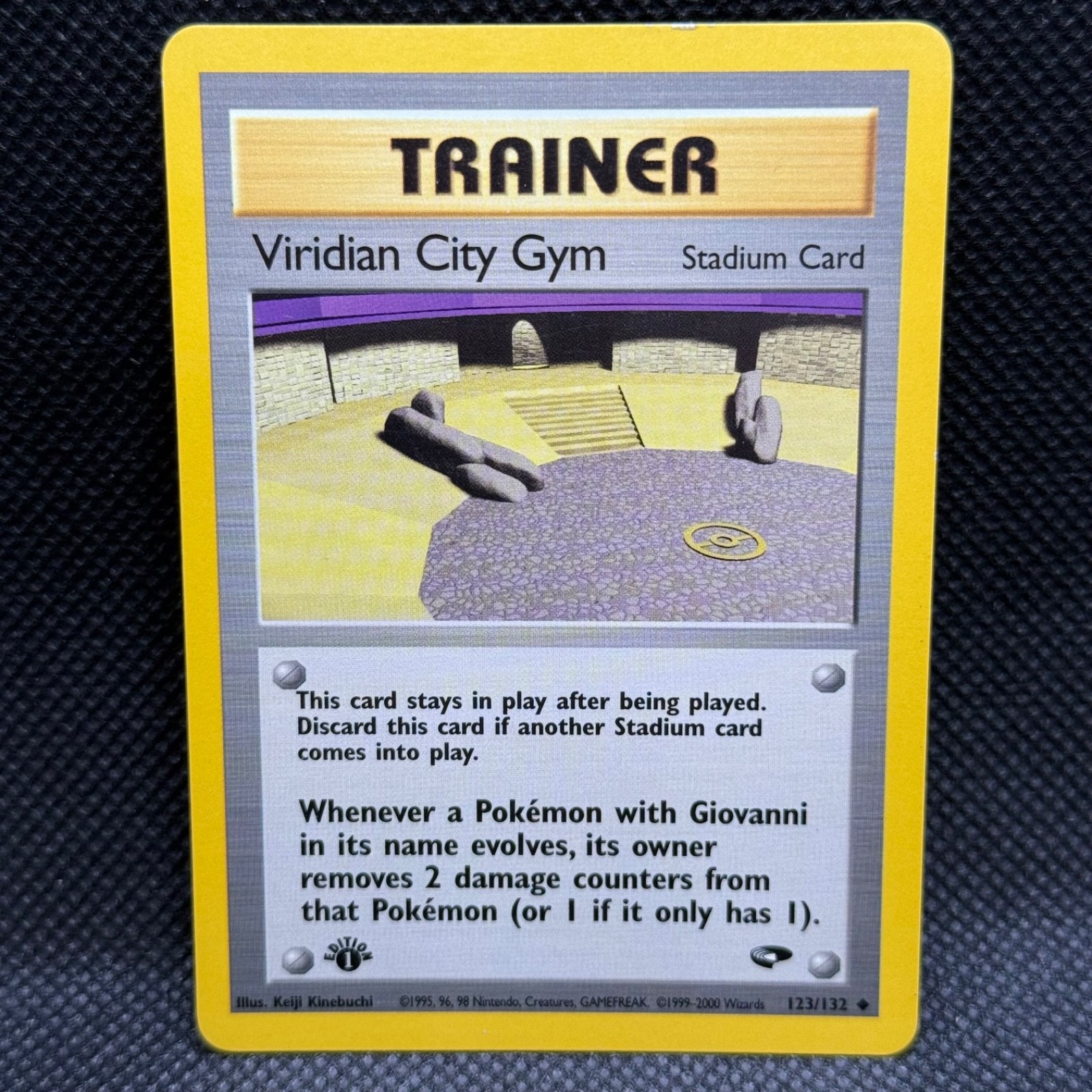 Viridian City Gym - 1st Edition - 123/132 Gym Challenge - Pokémon TCG - 2000