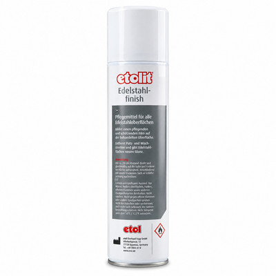 Etolit Edelstahlfinish, Edelstahl Finish 400 ml Pfelgemittel in praktischer Dose