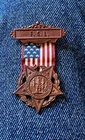 1886 F.C.L. Ladies of the Grand Army of the Republic GAR Member Ribbon Badge