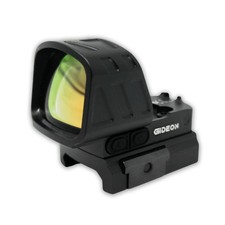Gideon Optics Judge XL Pistol Sight with Green Dot and Eye Relief (Black)