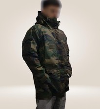 Gore Tex Giacca Parka Pantalone Militare Esercito Woodland Mimetica Goretex