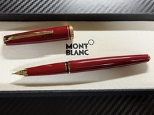 Montblanc Generation Penna Stilografica Rossa F Ottime Condizioni