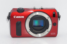 Canon EOS M Red Mirrorless Digital Camera 18.0MP Body 22.3  14.9 mm APS-C
