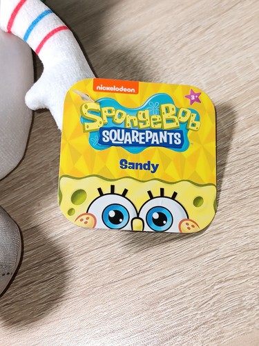 *FREE SHIP* SANDY Spongebob Squarepants 10in Plush Toy Nickelodeon Cartoon - Picture 4 of 6