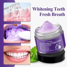 Dental Restoration Mineral Powder, Mineral Tooth Powder, Teeth Whitening -20 OFF