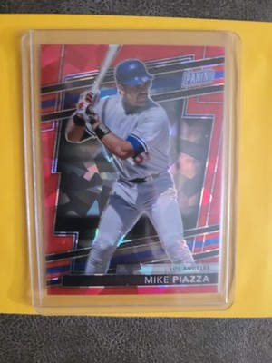  2024 PANINI THE NATIONAL VIP GOLD PACK MIKE PIZZA RED SPARKLE #/149 METS HOF 
