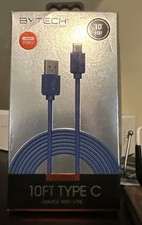 NEW BYTECH TYPE C USB Charge and Sync 10ft Cable