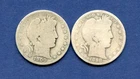 Barber Half Dollar Lot of 2 1898O 1900 O