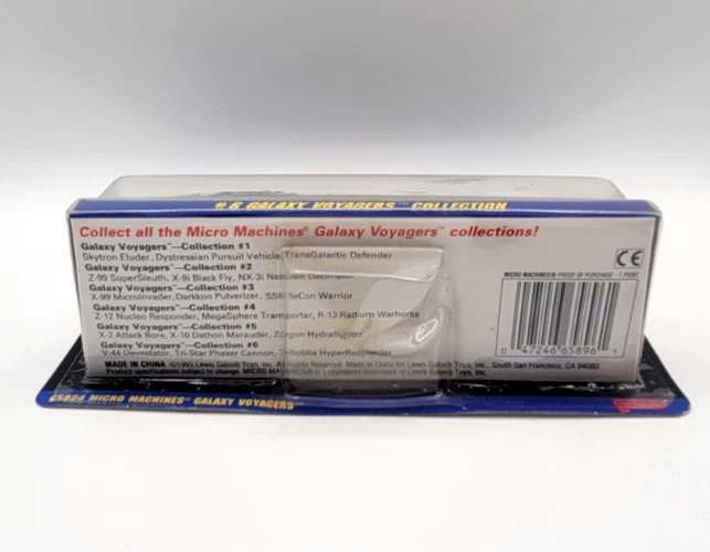 Micro Machines SPACE GALAXY VOYAGERS #6 GALAXY VOYAGERS COLLECT 1994 Galoob NEW - Image 2 of 3