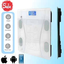 26 inches Smart Digital Bathroom Scale for BMI Highly Accurate Body Fat Scale