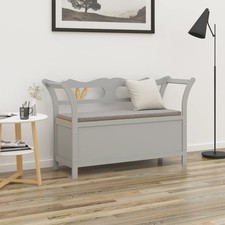 Bench Grey Solid fir wood, engineered wood Medium Bench