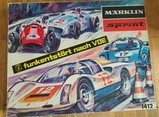 Schöne Märklin Sprint 1412 Rennbahn mit 2 Mercedes C 111 in OVP