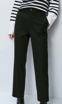 MASSIMO DUTTI, Studio, Anzughose, 40, M Schwarz, Neu, gerade